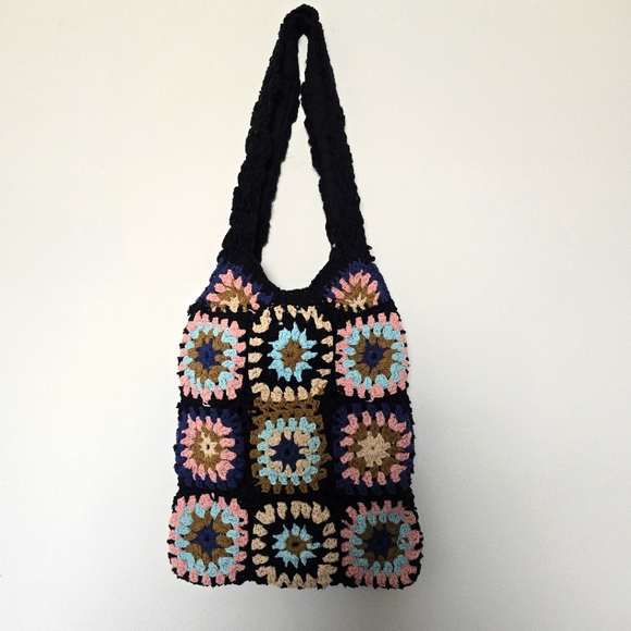 Small Handmade Crochet Bag - Picture 2 of 5